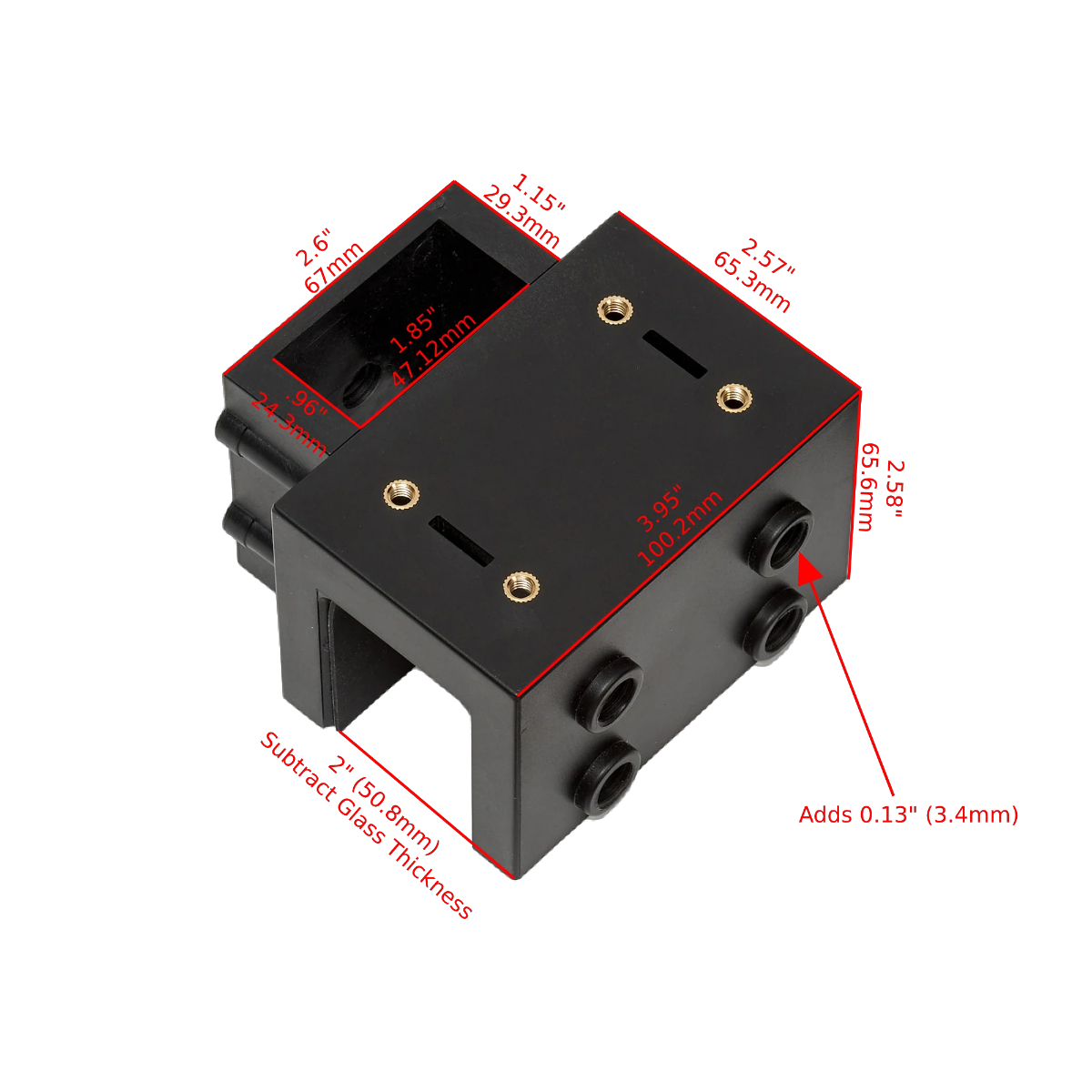 ReefBreeders Meridian BOT Mount (Set of 2)