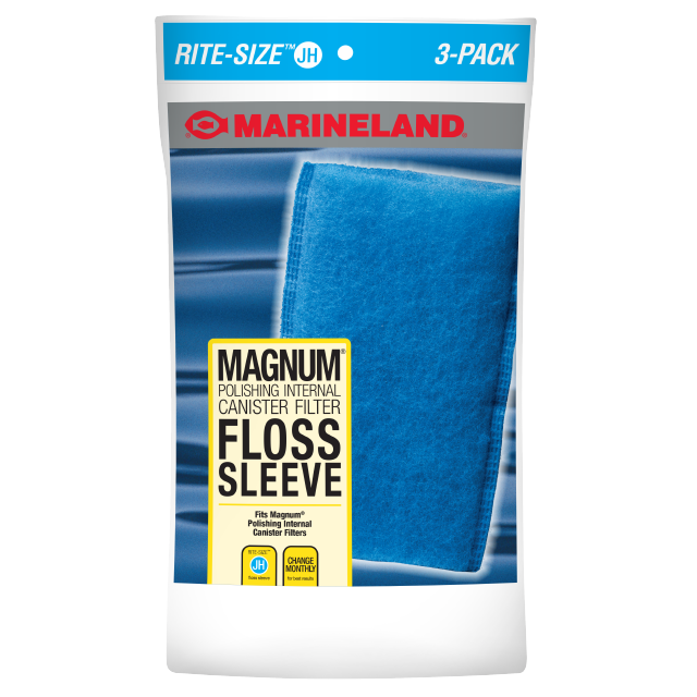 Marineland Magnum Polishing Internal Canister Filter Replacement Floss Sleeve Rite-Size JH - 3 pack