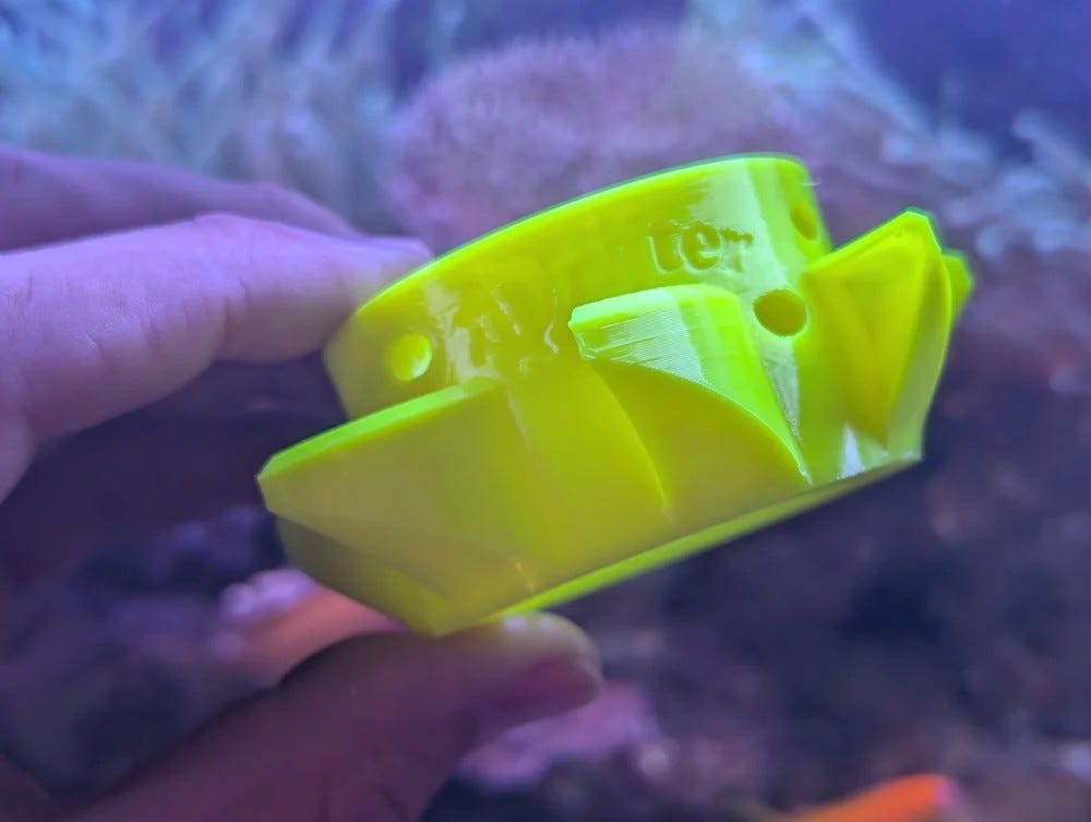 Drifter MINI Floating Fish Feeder - Neon Tide Yellow