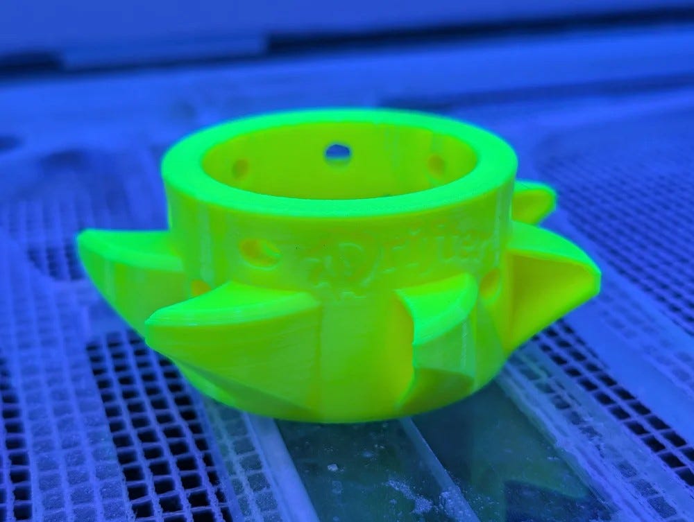 Drifter MINI Floating Fish Feeder - Neon Tide Yellow