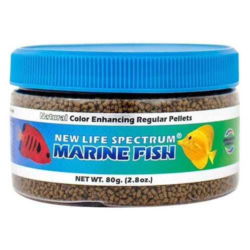 New Life Spectrum Naturox Marine Food - Regular Sinking Pellet (1mm-1.5mm) - 80 gm