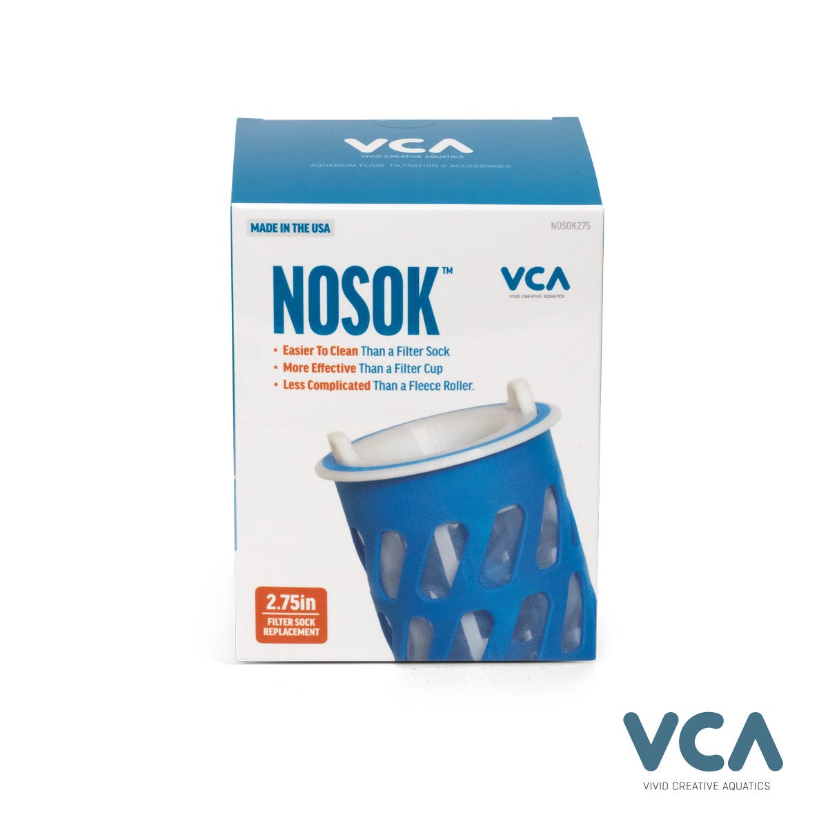 VCA 2.75 in NOSOK – Filter Sock Replacement Kit – NOSOK275