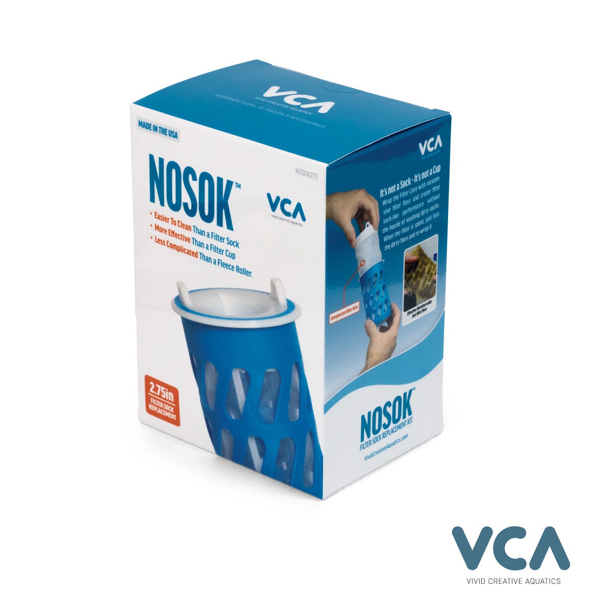VCA 2.75 in NOSOK – Filter Sock Replacement Kit – NOSOK275