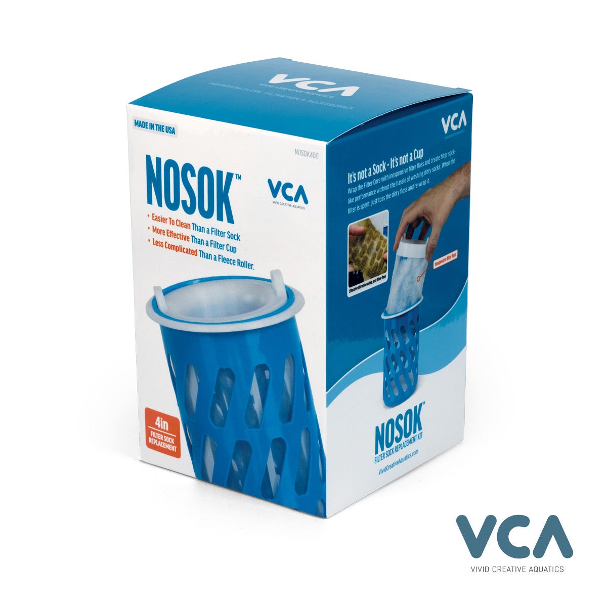 VCA 4 in NOSOK – Filter Sock Replacement Kit – NOSOK400