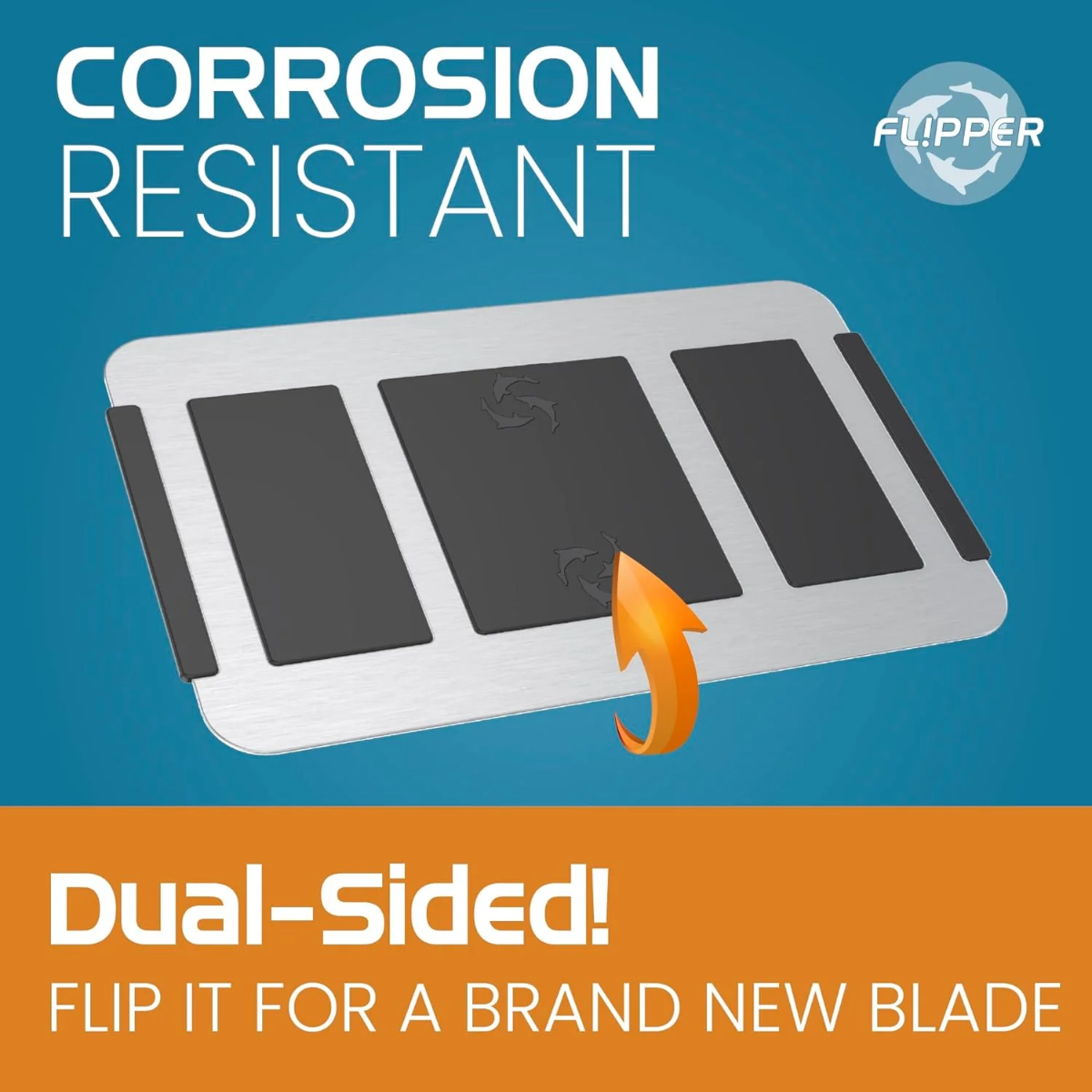 Flipper Platinum Card Stainless Steel Replacement Blade