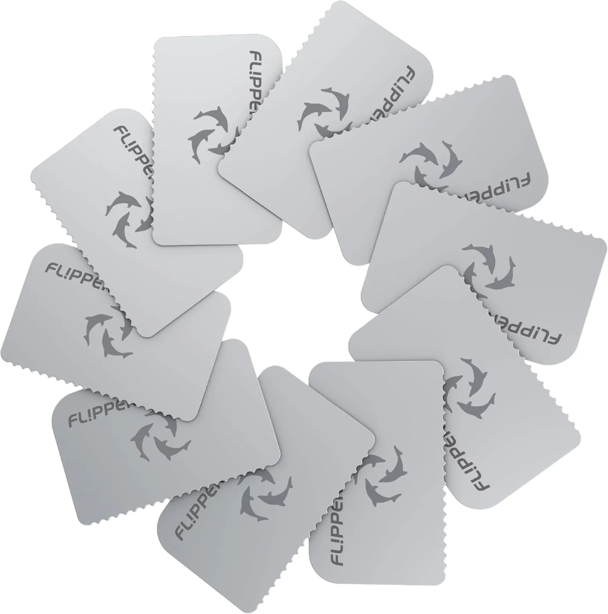 Flipper Platinum Scraper Replacement Blades - 10pk