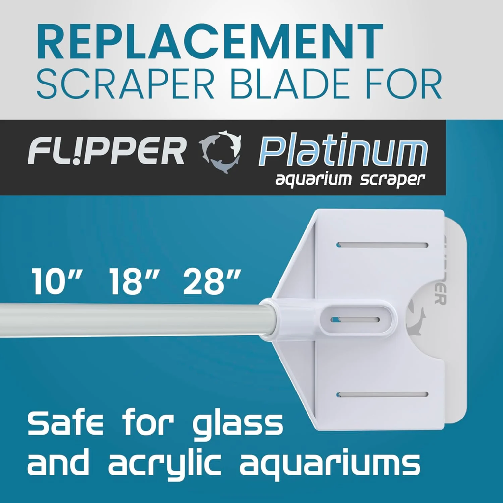 Flipper Platinum Scraper Replacement Blades - 10pk