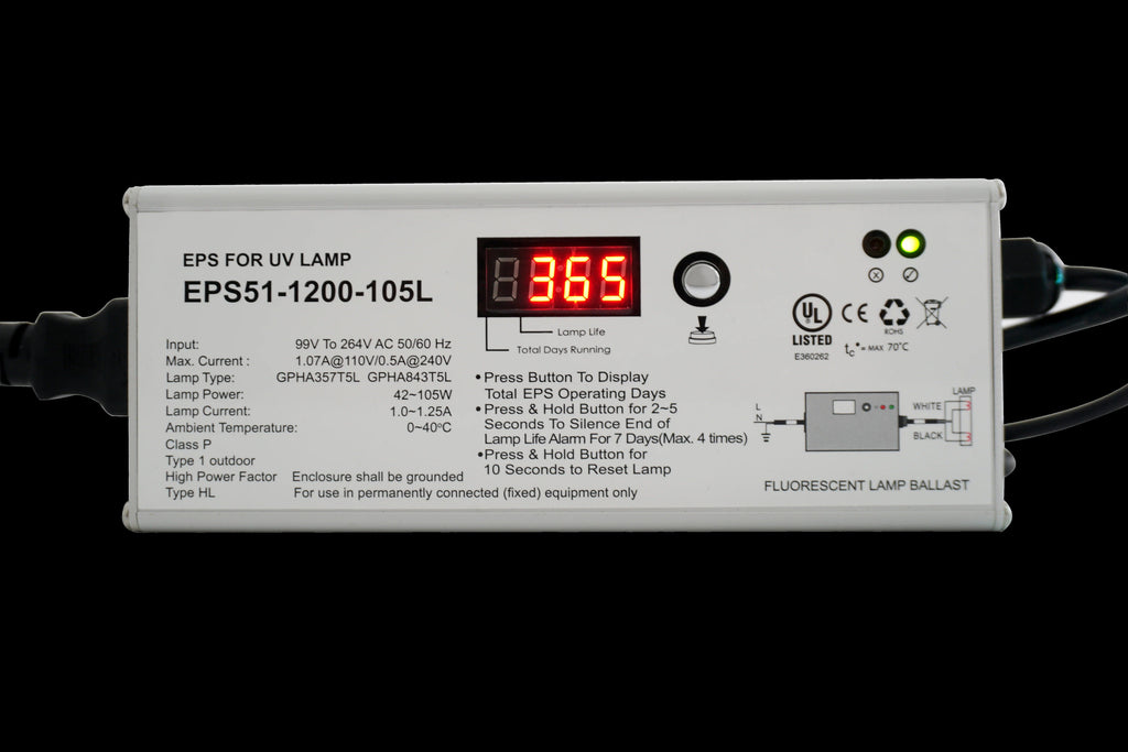Lifegard Pro-Max High Output UV Sterilizer 120 watt 3" Amalgam