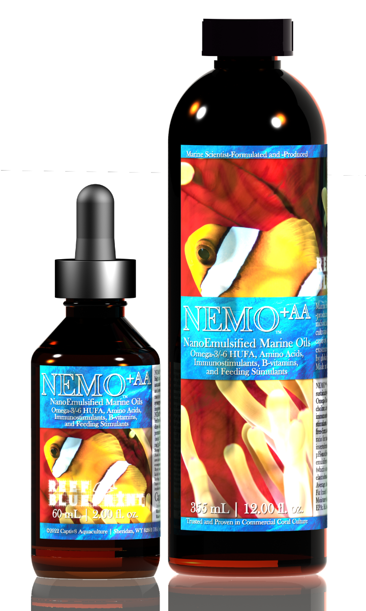 Captiv8 Reef Blueprint NEMO+AA 60mL - NanoEmulsified Marine Oils