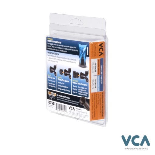 VCA Ultimate Nano Tank Return Line Upgrade Kit - Dual 1/4" Flex-Series Random Flow Generator Nozzles