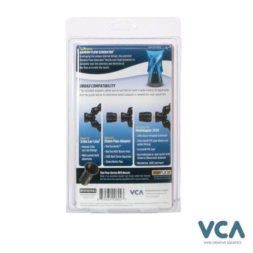 VCA Ultimate Return Line Upgrade Kits - Dual 1/2" Flex-Series Random Flow Generator Nozzles