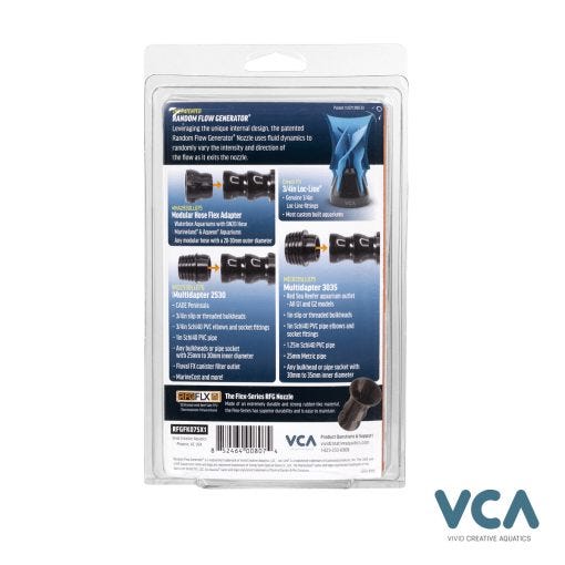 VCA 3/4" Random Flow Generator Flow Kit - Single 3/4" Flex-Series RFG with Adapters