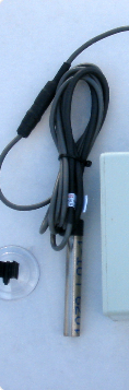 Aqua Logic #S1 Digital Temperature Controller Replacement  Titanium Sensor with RCA plug.