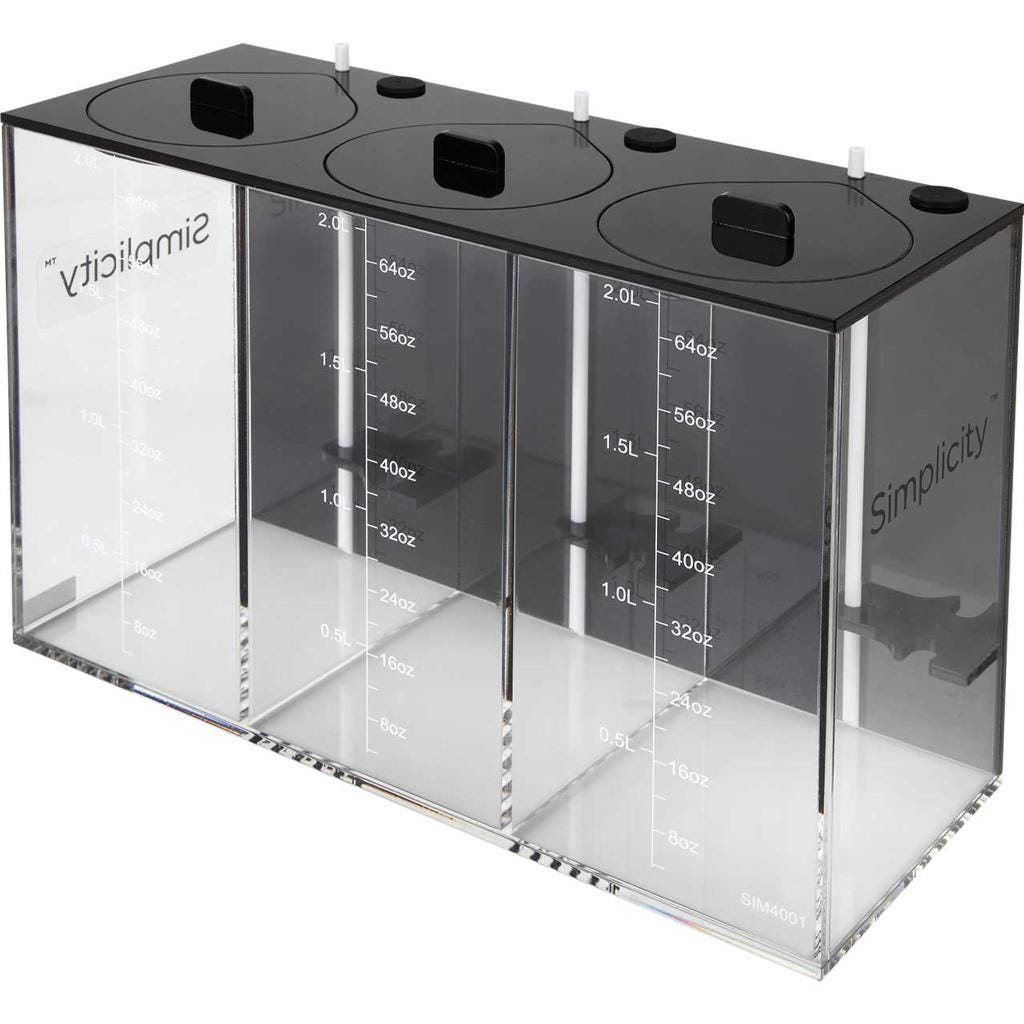 Simplicity 3x2L Dosing Container