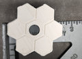 BlueLine Break-Away White Ceramic Coral Tile Ring 10/pack