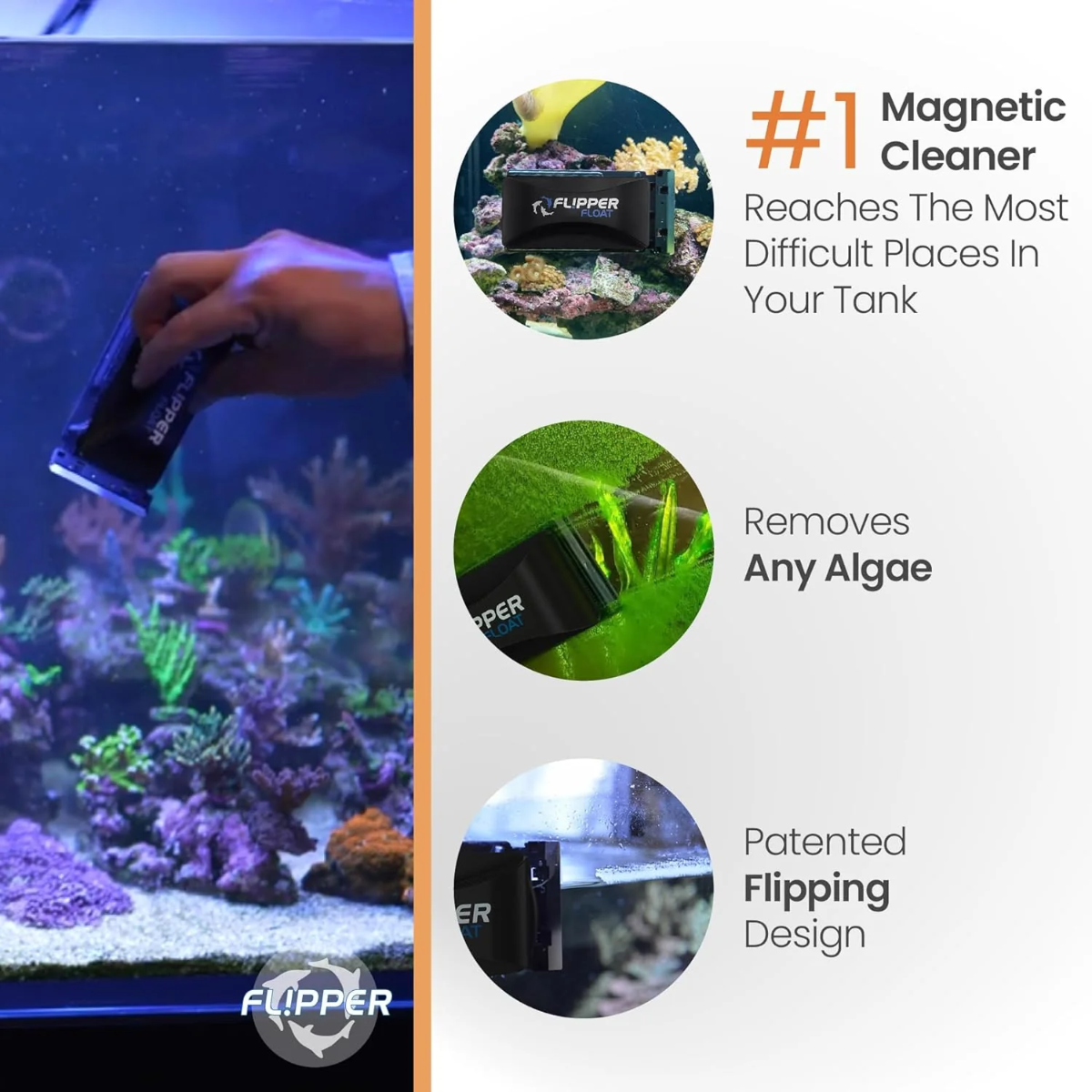 Flipper STANDARD Float Magnetic Algae Cleaner