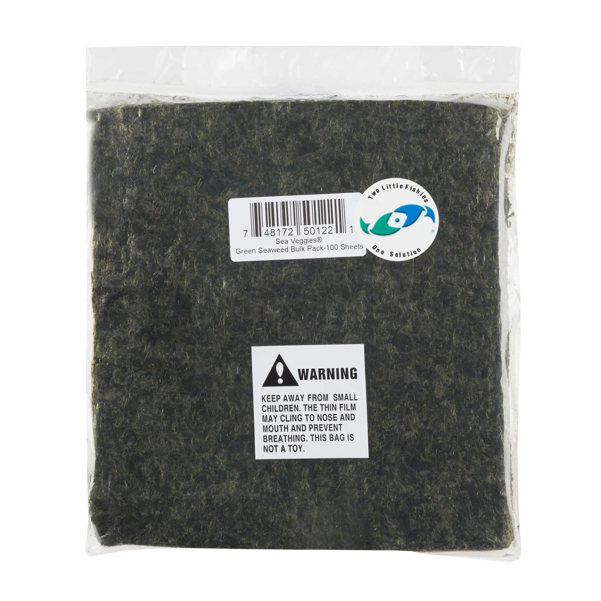 TLF Sea Veggies Green Seaweed 100 Sheet Bulk Pack