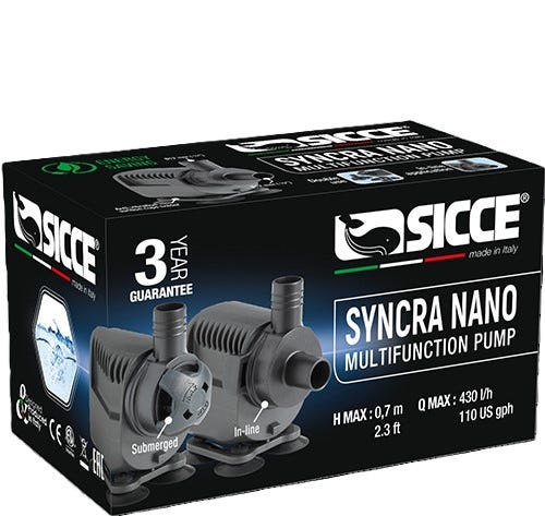 SICCE SYNCRA SILENT NANO Pump - 110 gph