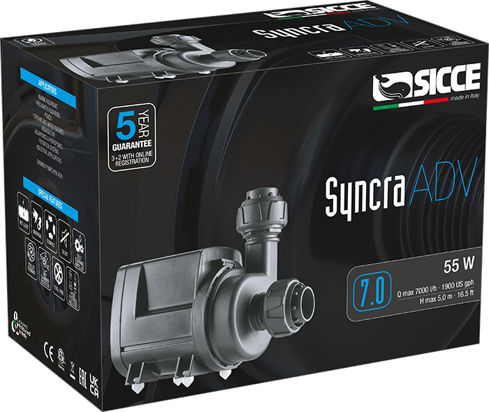 SICCE SYNCRA ADV 7.0 Return Pump - 1900 gph