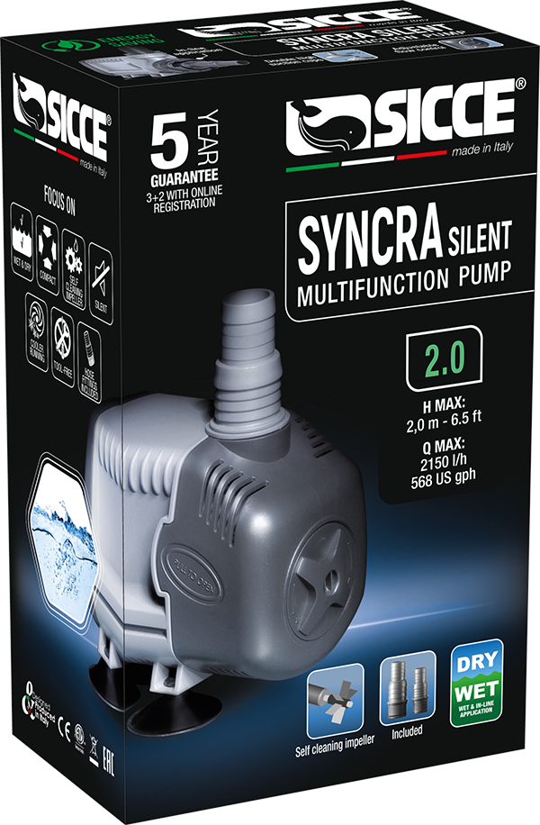 SICCE SYNCRA SILENT 2.0 Pump - 568 gph