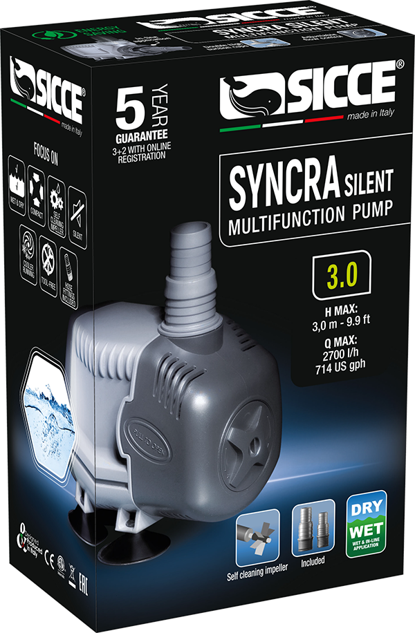 SICCE SYNCRA SILENT 3.0 Pump - 714 gph