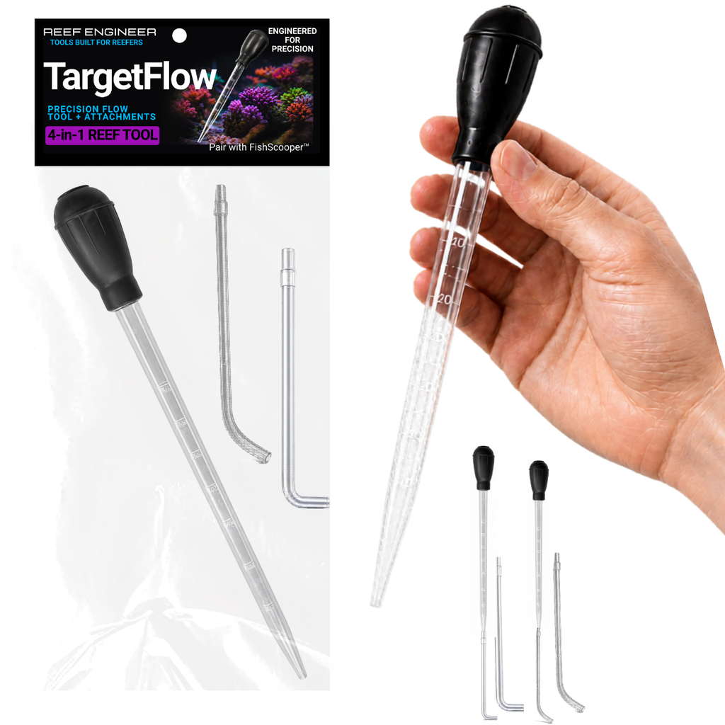 TargetFlow 4-in-1 Precision Aquarium Feeding Tool 