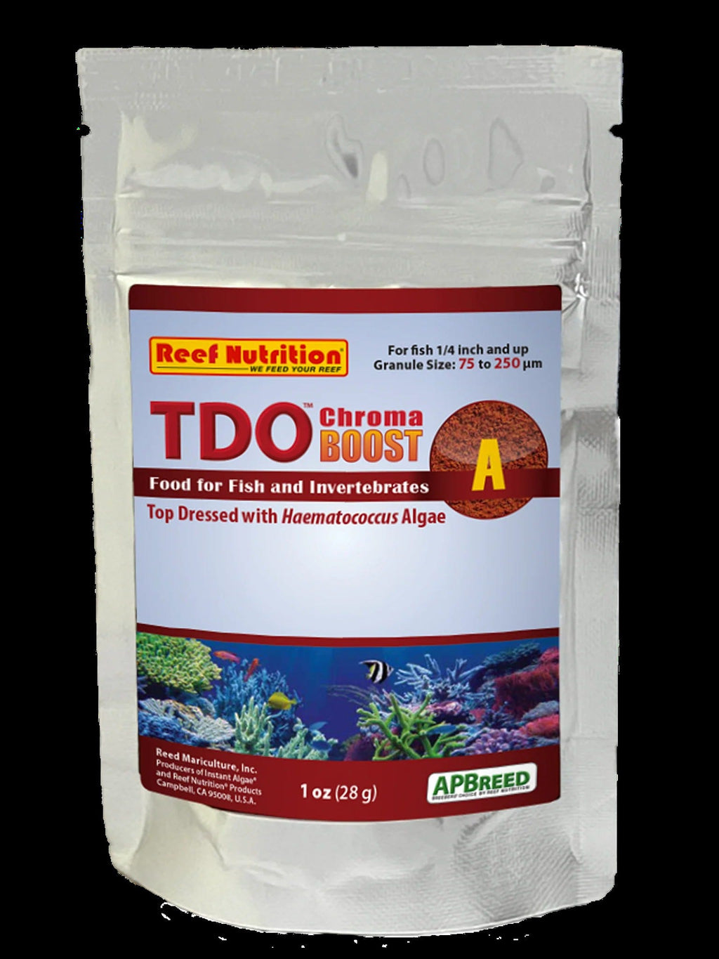 Reef Nutrition Chroma Boost A (75-250µm) 1 oz
