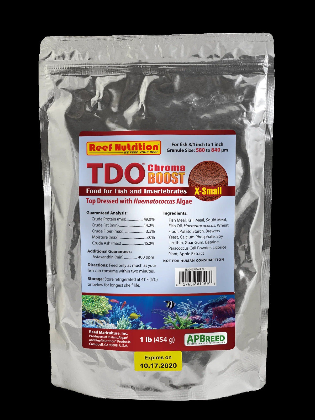 Reef Nutrition Chroma Boost X-Small C1 (580-840µm) 16 oz