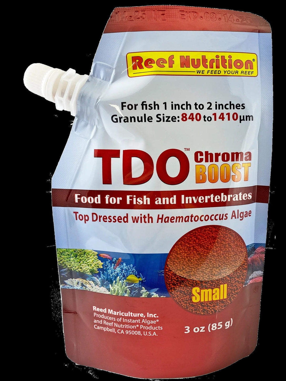 Reef Nutrition Chroma Boost Small C2 (840-1410µm) 3 oz