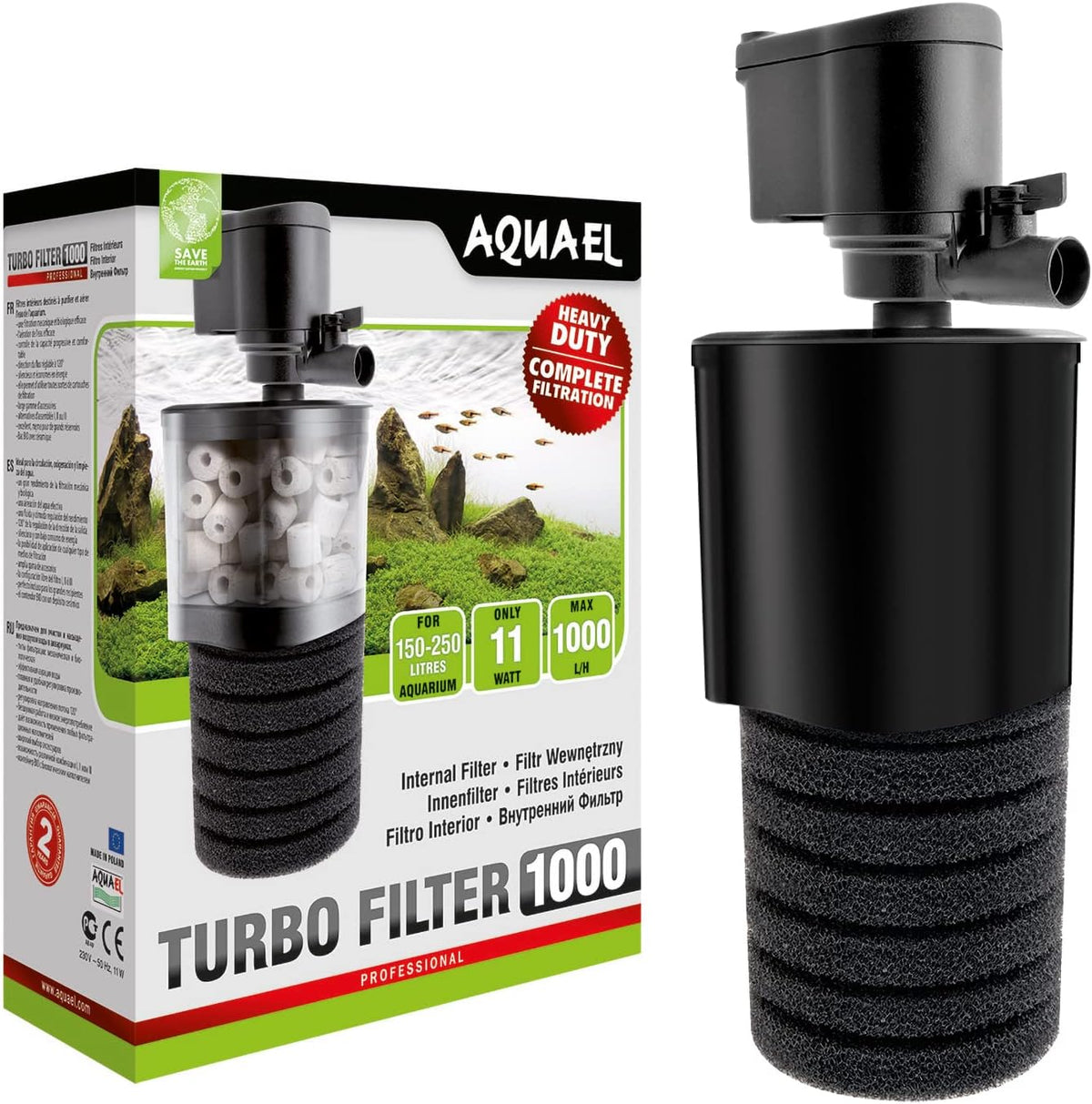 Aquael Turbo Filter 1000 Internal Filter