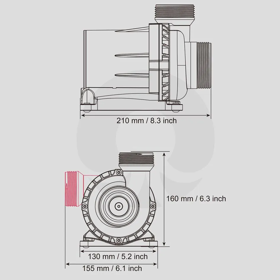 Reef Octopus VarioS 10 Controllable Circulation Pump