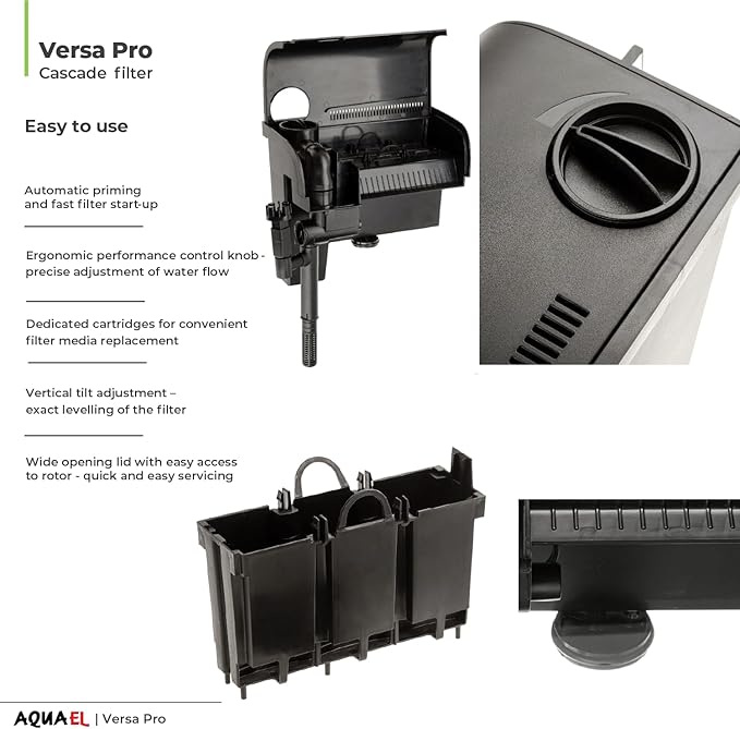 Aquael Versa PRO 20 Hang-on-Back Filter