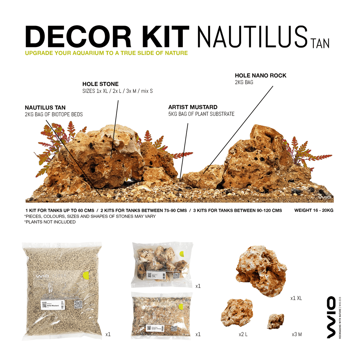 WIO River Kit - Nautilus Tan*