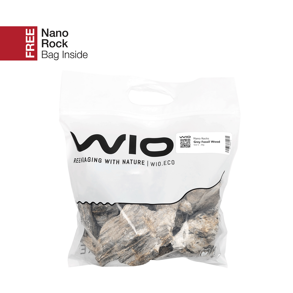 WIO Stone - Grey Fossil Wood