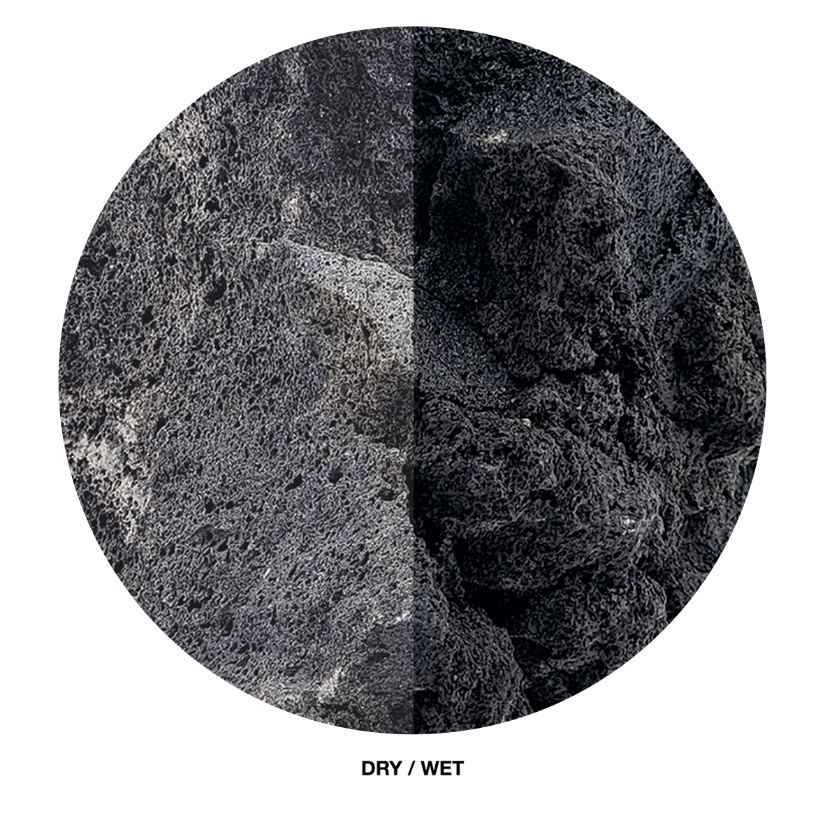 WIO Stone - Darwin Black Lava